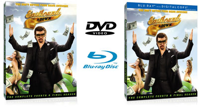 Eastbound & Down Season 4 DVD or Blu-ray