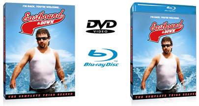 Eastbound & Down Season 3 DVD or Blu-ray
